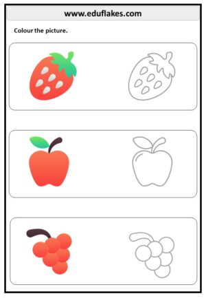 Free Coloring worksheets for kindergarten pdf - eduflakes