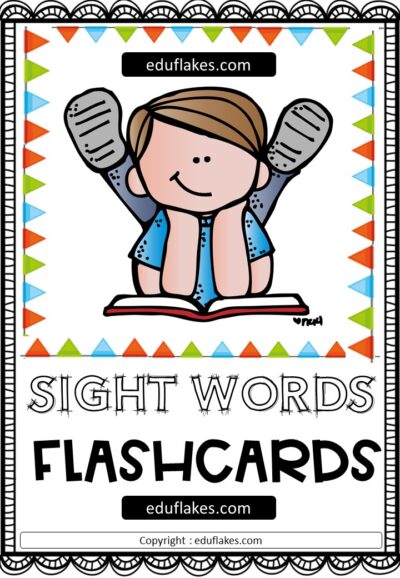 Sight Words Flashcard 1