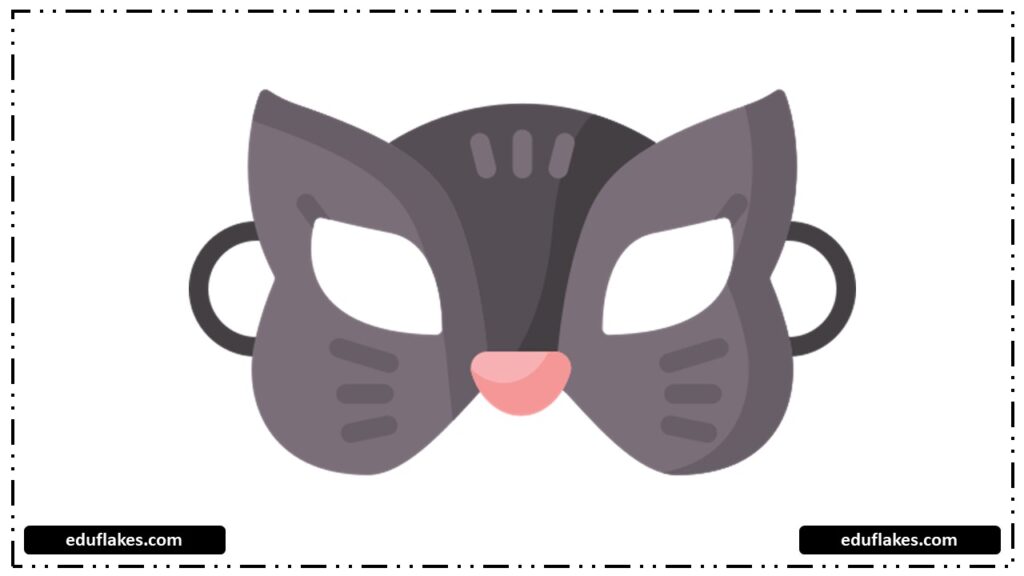 Halloween Masks For Kids Free PDF Printable - Eduflakes