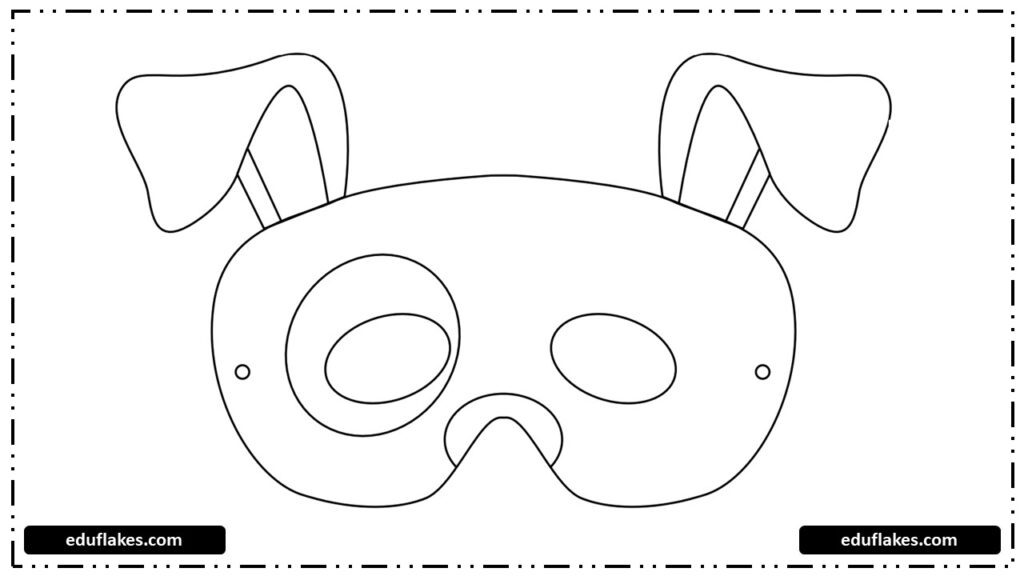 Halloween Masks For Kids Free PDF Printable - Eduflakes