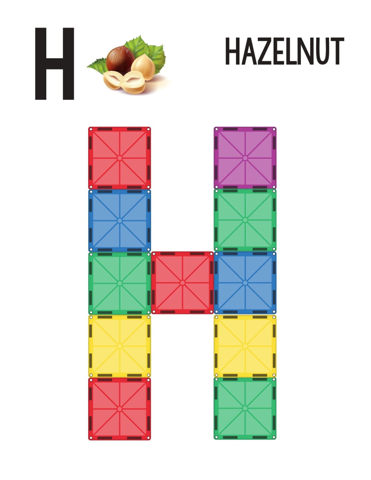 Magna Tiles Alphabet Cards Uppercase Eduflakes