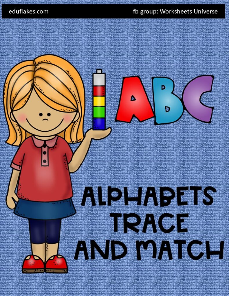 A - Z Letter Tracing Activity Worksheets - Eduflakes