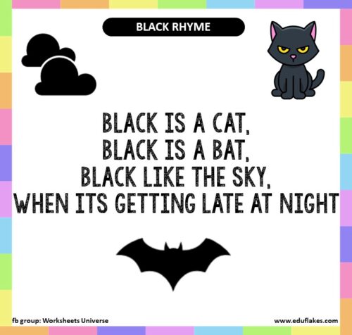 Dye Rhyme Colour Rhymes For Kindergarten - Eduflakes