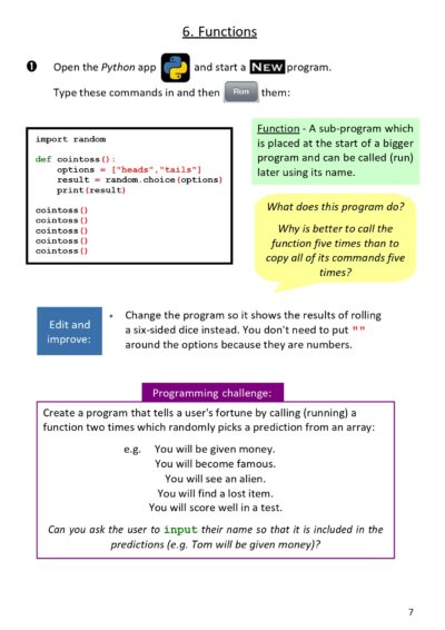 Kids Python Programming page 0007