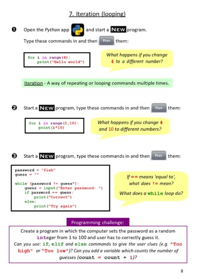 Kids Python Programming page 0008