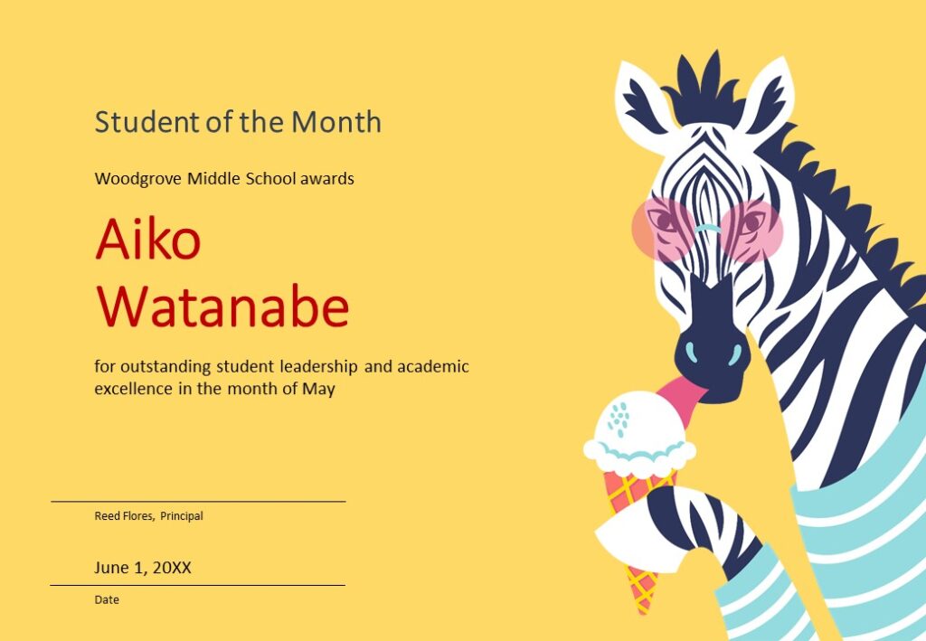 Preschool Kindergarten Certificate Diploma Free Editable Powerpoint ...