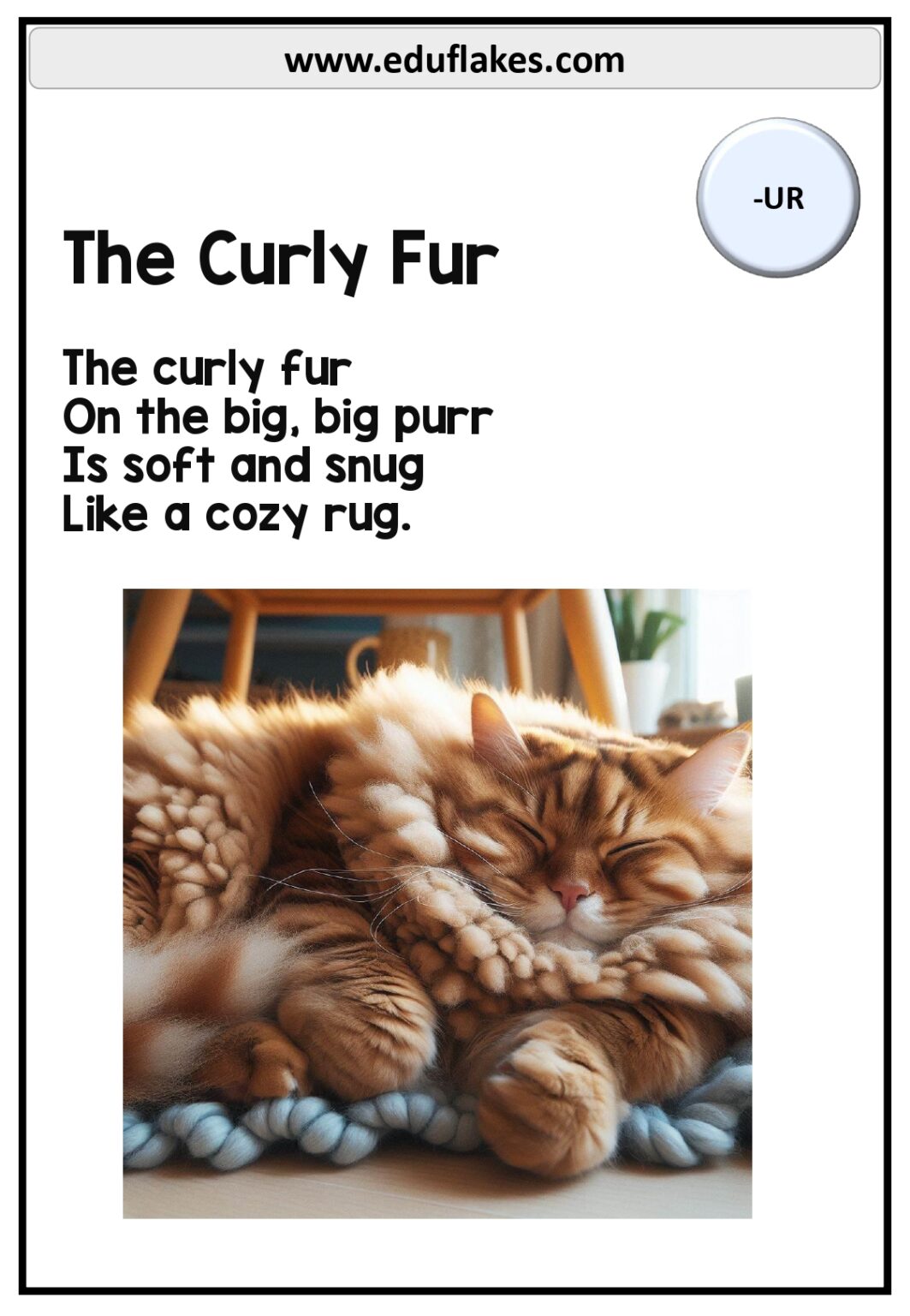 Free Phonics Poems For Kindergarten Kids - Eduflakes