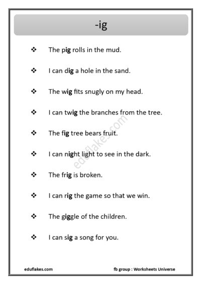 Word Families Own Creation page 0015