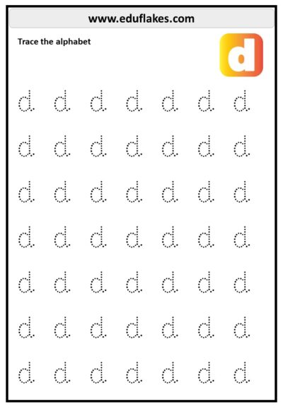 Alphabets Lowercase Free Tracing 4