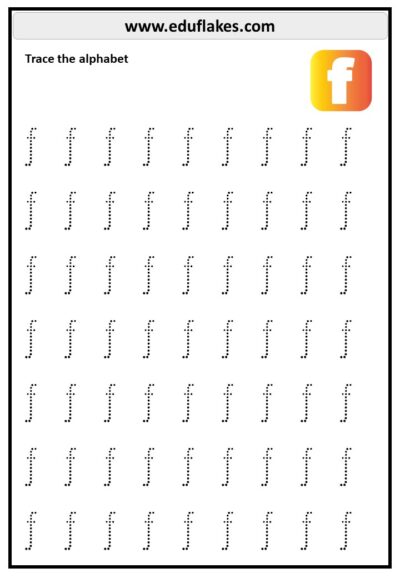 Alphabets Lowercase Free Tracing 6