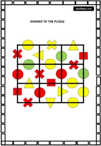 Kindergarten Puzzles Worksheets - Eduflakes