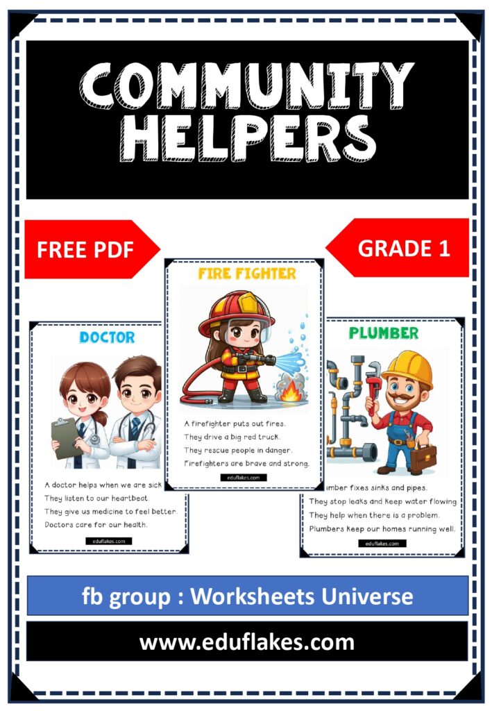 Community helpers for kids