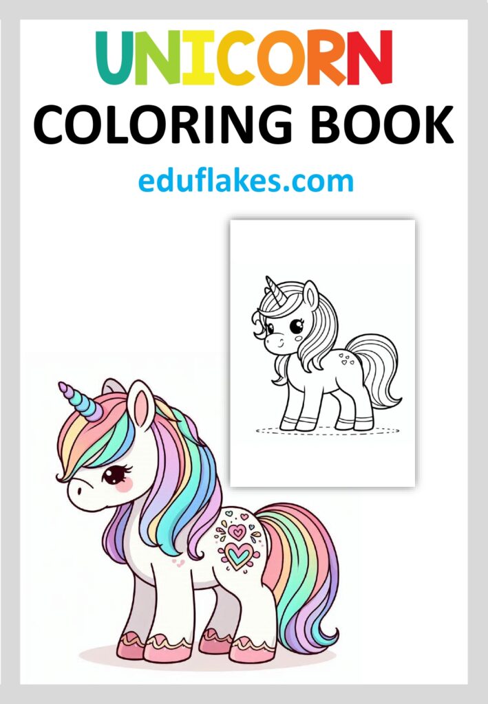 Unicorn Coloring Book