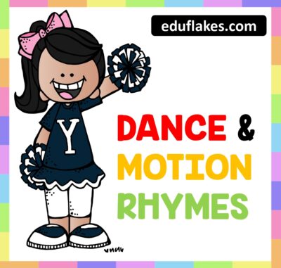 Kindergarten Dance and Motion Rhymes Free PDF printable