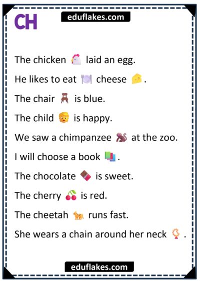 Digraph Sentences Grade1 page 0003