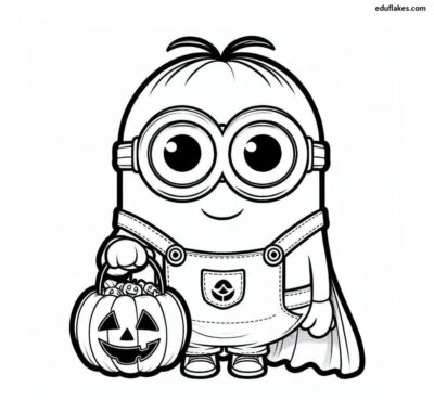 Halloween Coloring Book page 0030