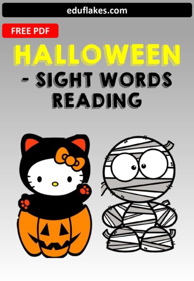 Halloween Sight Word Sentences page 0001