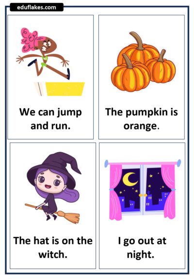 Halloween Sight Word Sentences page 0003