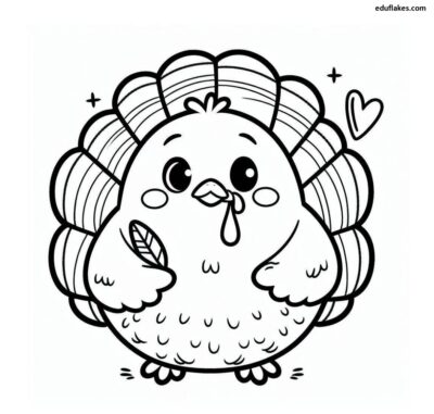 Thanks Giving Coloring Book page 0004