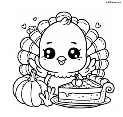 Thanks Giving Coloring Book page 0008