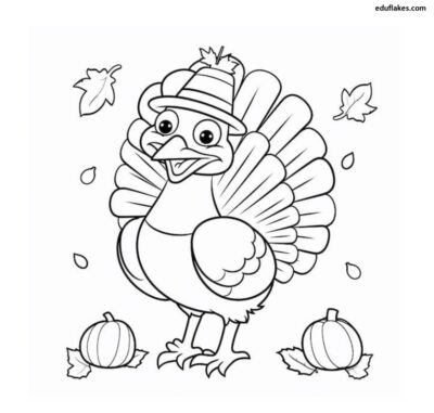 Thanks Giving Coloring Book page 0009