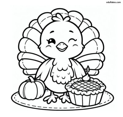 Thanks Giving Coloring Book page 0011