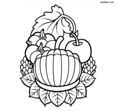 Thanks Giving Coloring Book page 0016