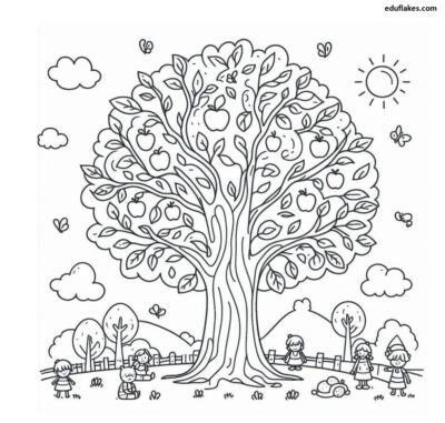 Thanks Giving Coloring Book page 0021