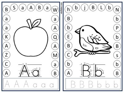 Alphabets Hole Punch page 0002