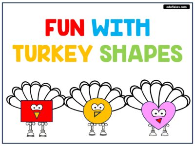 Thanksgiving Shapes Turkeys page 0001