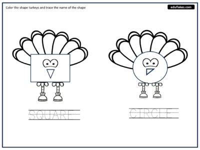 Thanksgiving Shapes Turkeys page 0003