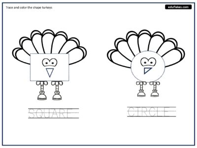 Thanksgiving Shapes Turkeys page 0004