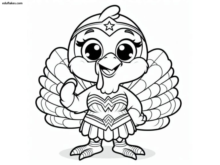 Turkey Disguise And Coloring Fun Free PDF - Eduflakes