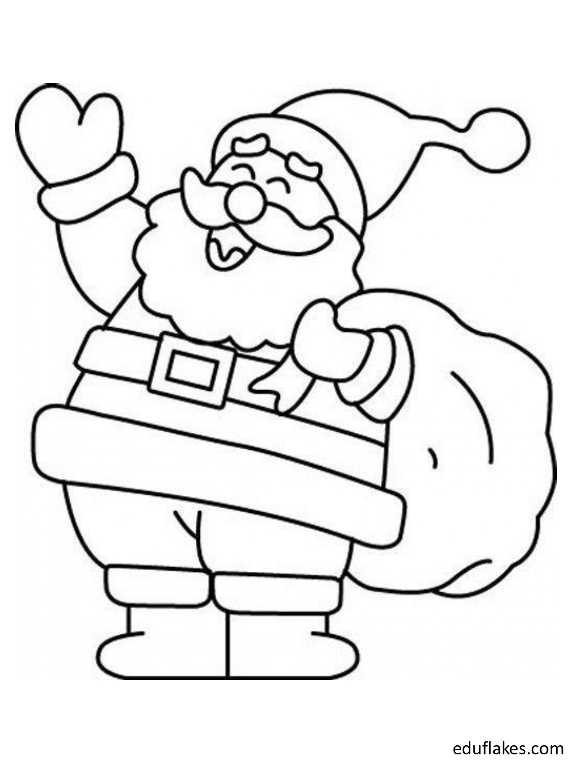 Christmas Coloring Book 60 Pages page 0004