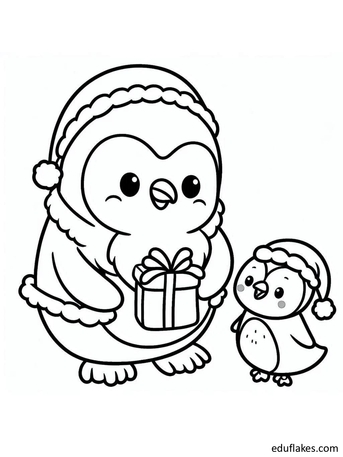 Christmas Coloring Book 60 Pages page 0043