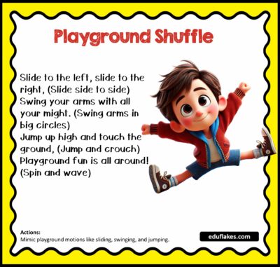 BackToSchool Dance and Motion Rhymes flat images 9