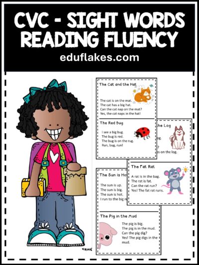 Kindergarten CVC Reading flat page 0001