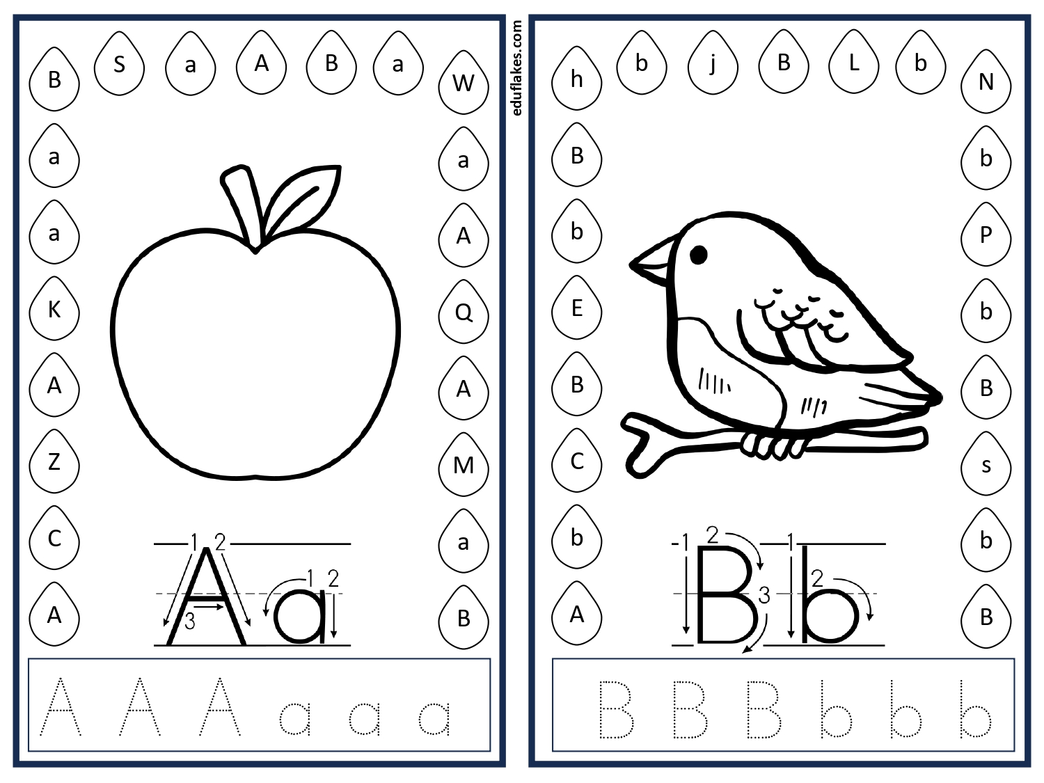 Kindergarten_Free_Easter_Hole_Punch_Coloring_Tracing_page-0005 Kindergarten Free Easter Hole Punch Coloring Tracing page 0005