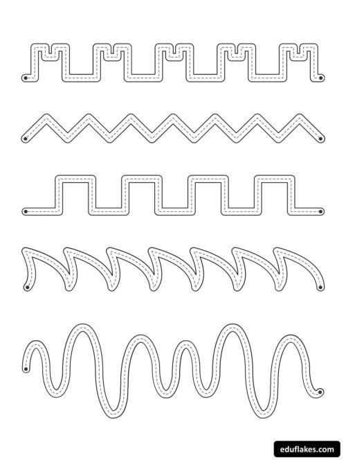 Free Kindergarten Tracing Mega Book PDF - Eduflakes