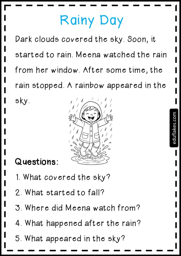Grade 3 Spring Comprehension Passages Free PDF | Reading Practice For ...