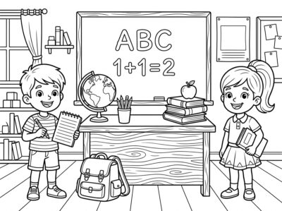 classroom scene